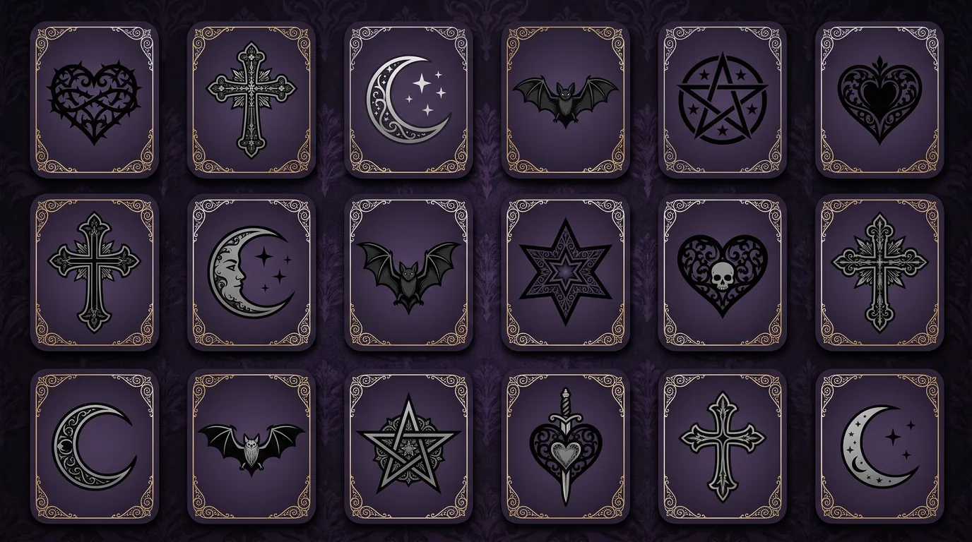 Gothic symbols for Adopt Me organized by device reliability