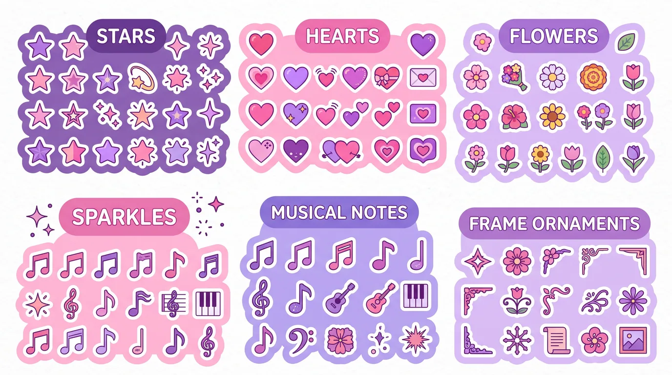 Three Adopt Me pets displaying different symbol combination patterns